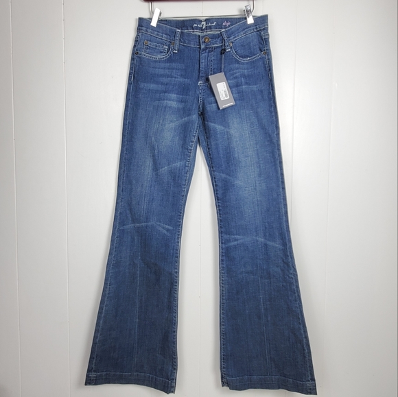 NWT Dojo beaded rhinestone pocket jeanssize 30 - Picture 2 of 15